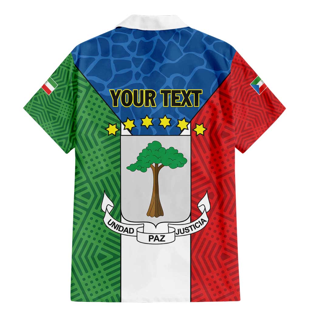 Personalized Equatorial Guinea Family Matching Mermaid Dress and Hawaiian Shirt Unidad Paz Justicia - Wonder Print Shop