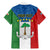 Personalized Equatorial Guinea Family Matching Mermaid Dress and Hawaiian Shirt Unidad Paz Justicia - Wonder Print Shop