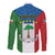 Personalized Equatorial Guinea Family Matching Puletasi and Hawaiian Shirt Unidad Paz Justicia - Wonder Print Shop