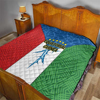 Equatorial Guinea Quilt Unidad Paz Justicia - Wonder Print Shop