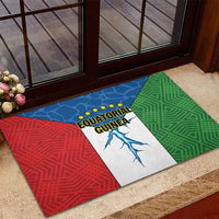 Equatorial Guinea Rubber Doormat Unidad Paz Justicia - Wonder Print Shop