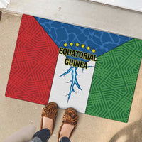 Equatorial Guinea Rubber Doormat Unidad Paz Justicia - Wonder Print Shop