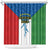 Equatorial Guinea Shower Curtain Unidad Paz Justicia