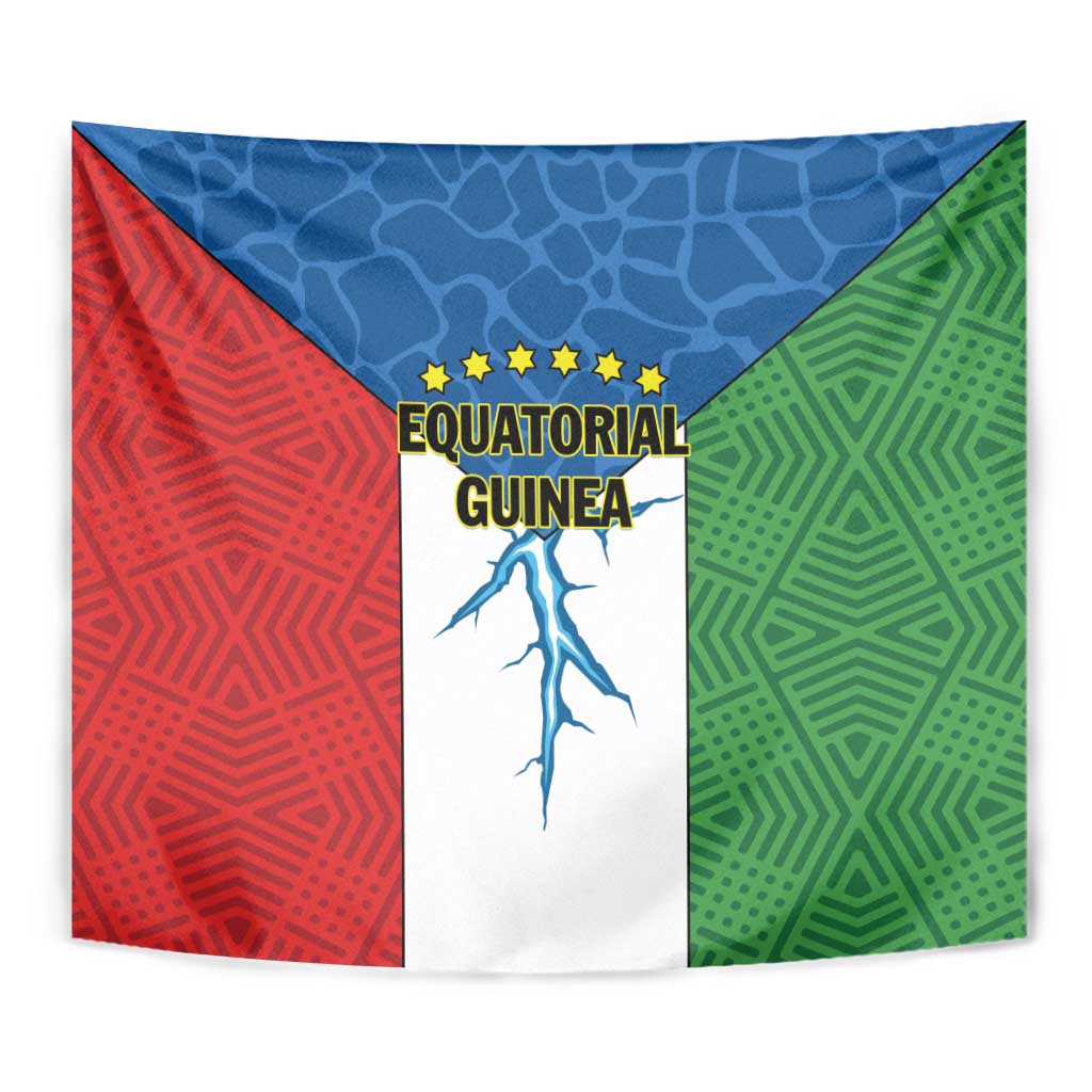 Equatorial Guinea Tapestry Unidad Paz Justicia - Wonder Print Shop