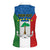 Personalized Equatorial Guinea Women Sleeveless Polo Shirt Unidad Paz Justicia - Wonder Print Shop