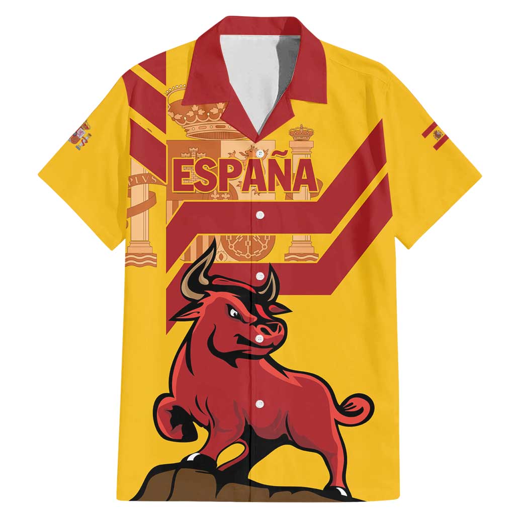 Personalized Spain Family Matching Mermaid Dress and Hawaiian Shirt Spanish Fighting Bull - Wonder Print Shop