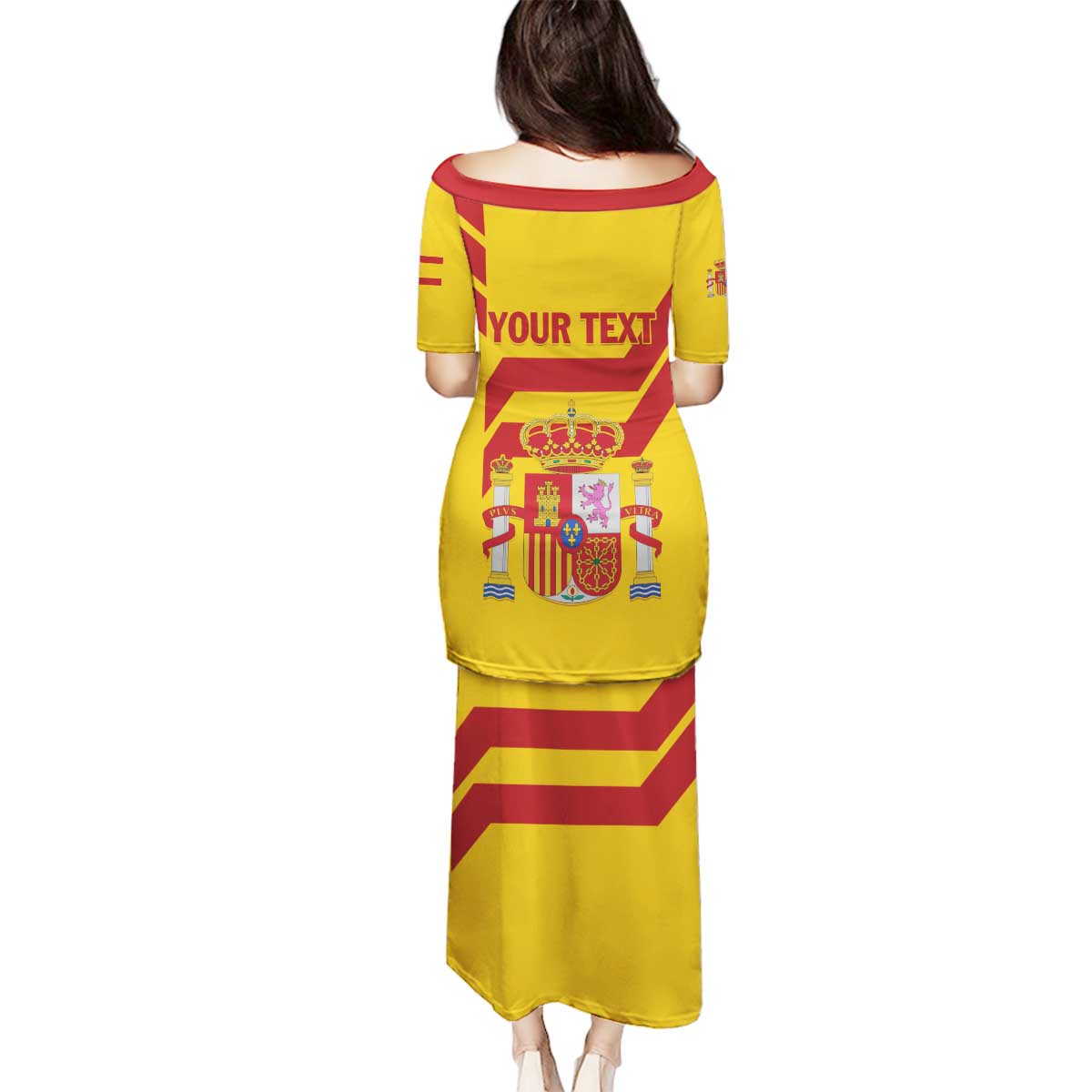 Personalized Spain Family Matching Puletasi and Hawaiian Shirt Spanish Fighting Bull - Wonder Print Shop