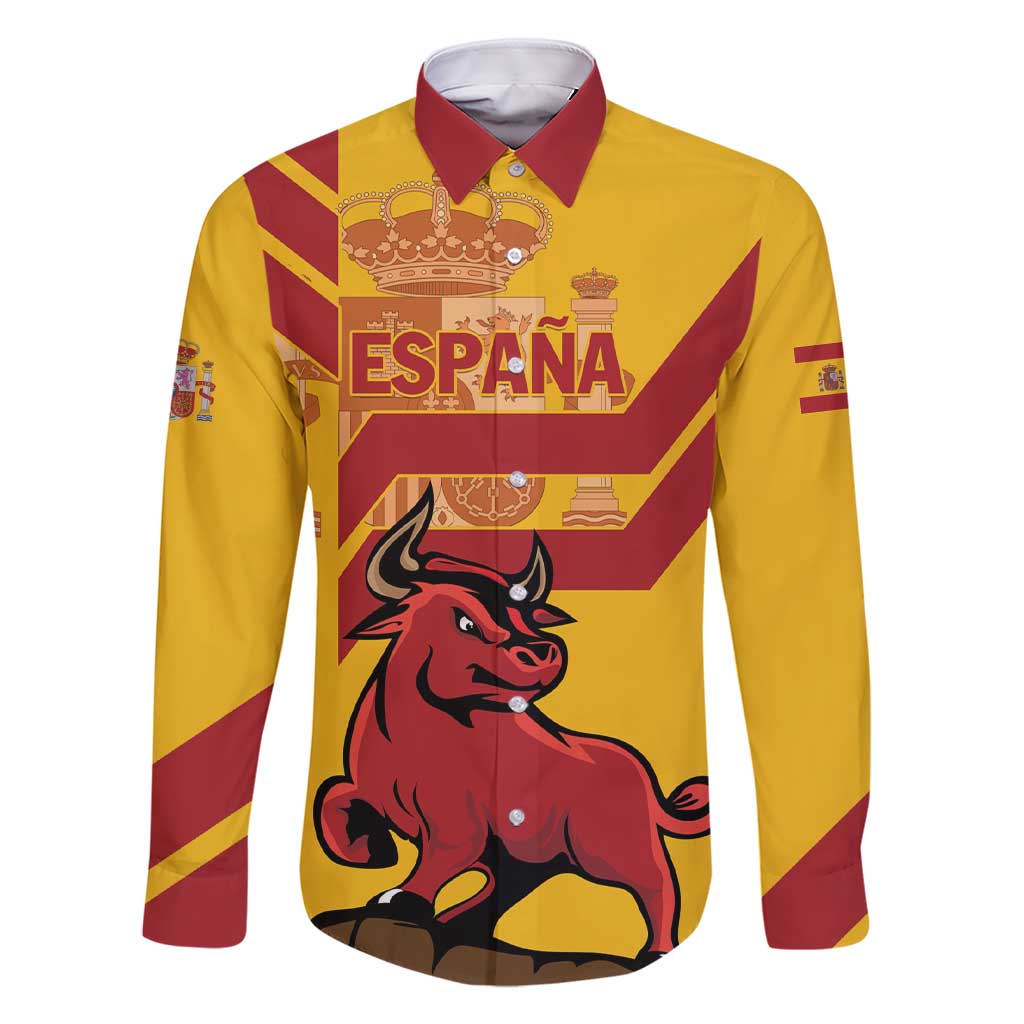 Personalized Spain Family Matching Short Sleeve Bodycon Dress and Hawaiian Shirt Spanish Fighting Bull - Wonder Print Shop