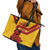 Spain Leather Tote Bag Spanish Fighting Bull - Wonder Print Shop