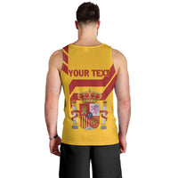 Personalized Spain Men Tank Top Spanish Fighting Bull - Wonder Print Shop