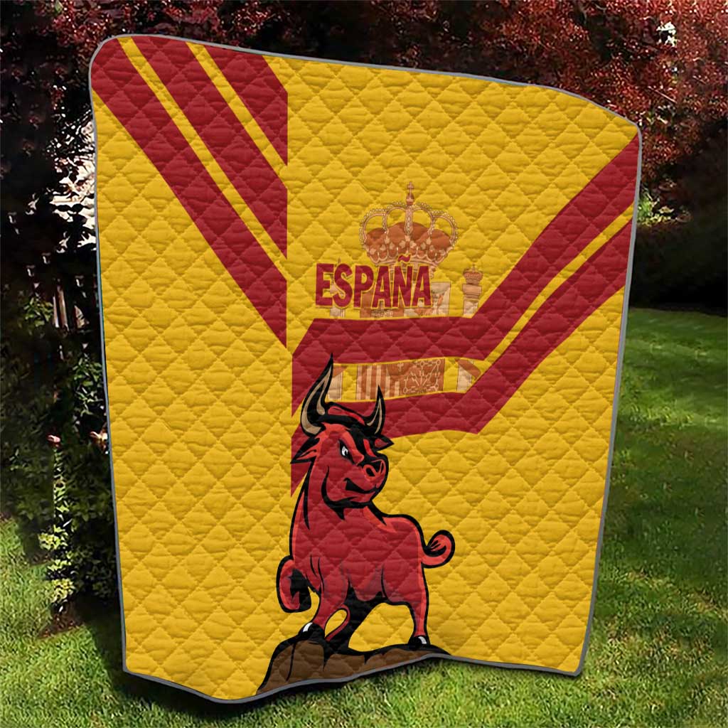 Spain Quilt Spanish Fighting Bull - Wonder Print Shop