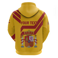 Personalized Spain Zip Hoodie Spanish Fighting Bull - Wonder Print Shop