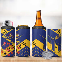 Personalized Barbados 4 in 1 Can Cooler Tumbler Pride and Industry - Wonder Print Shop