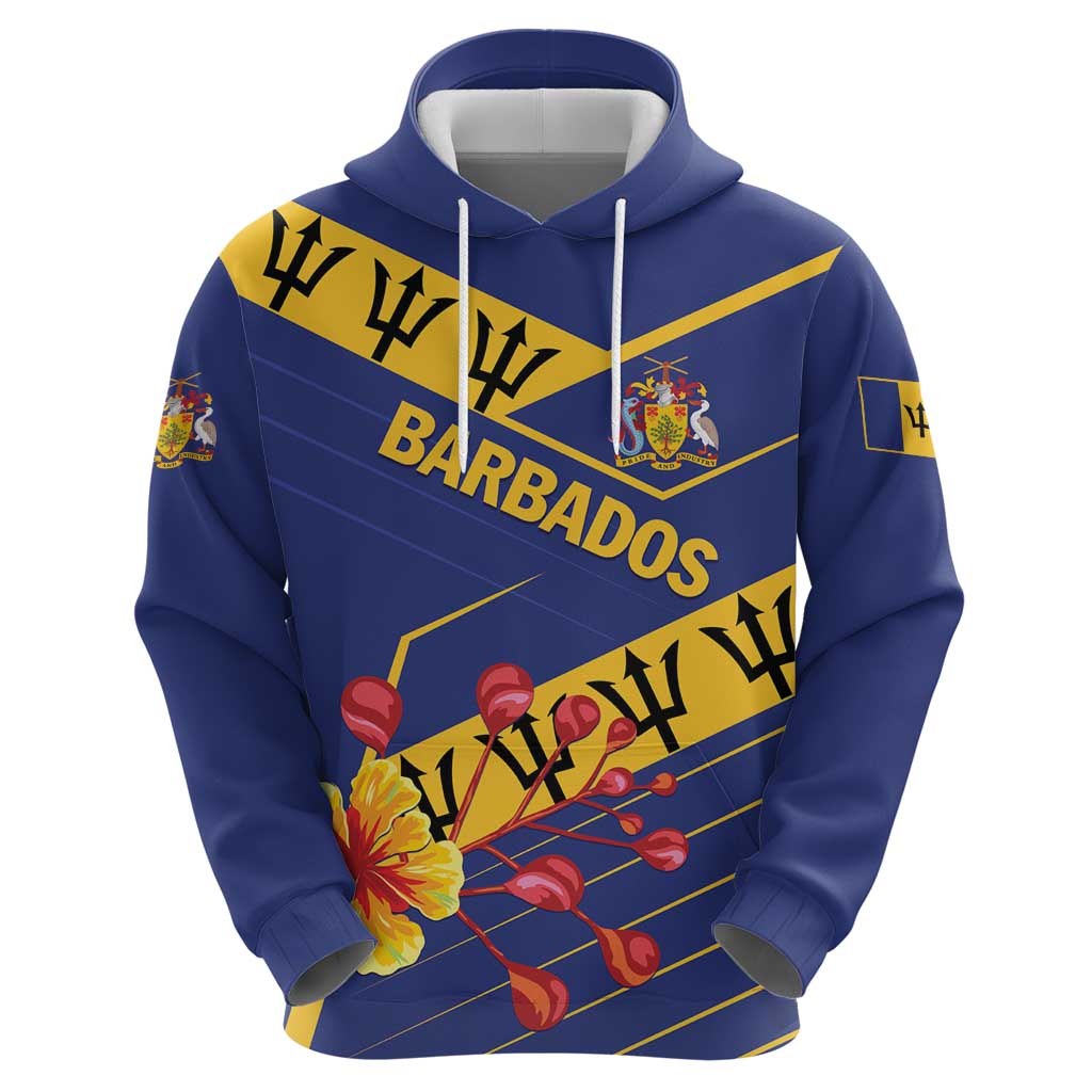 Personalized Barbados Hoodie Pride and Industry - Wonder Print Shop