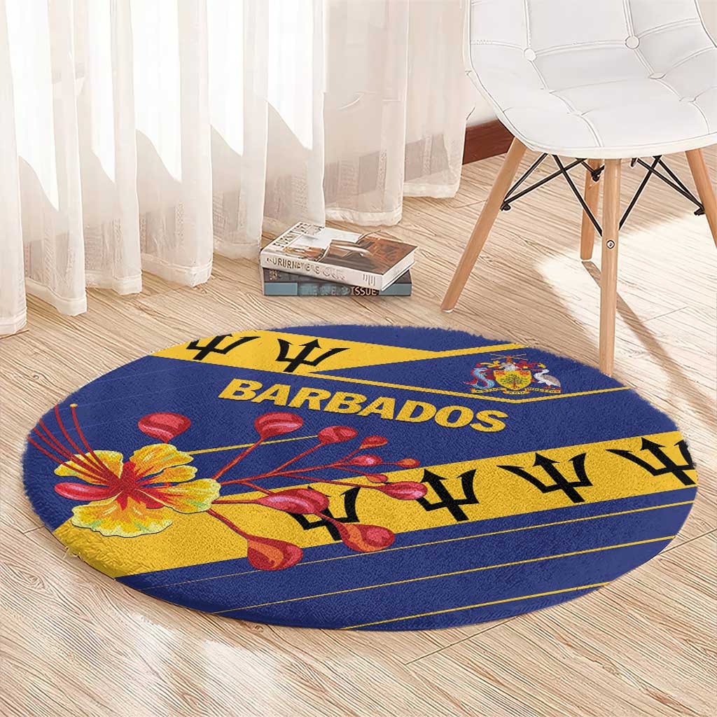 Barbados Round Carpet Pride and Industry