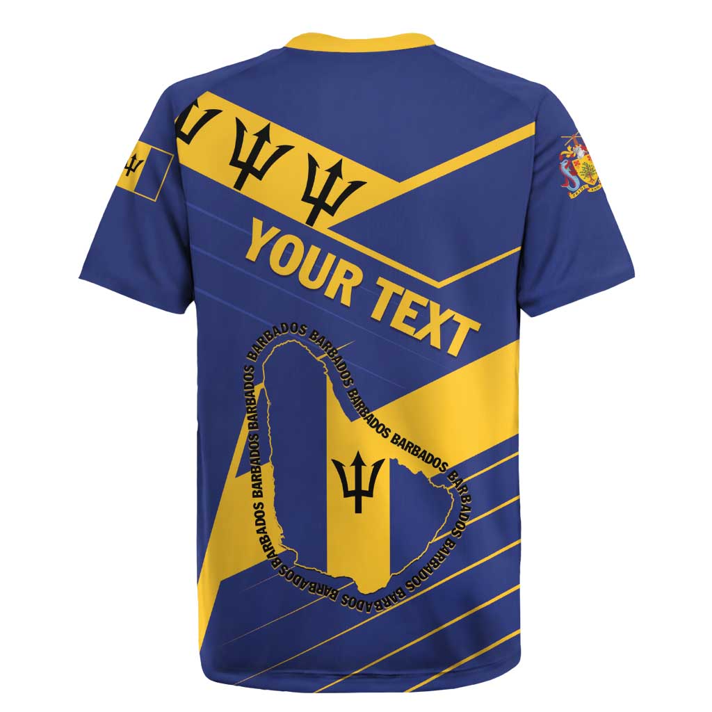 Personalized Barbados Rugby Jersey Pride and Industry - Wonder Print Shop