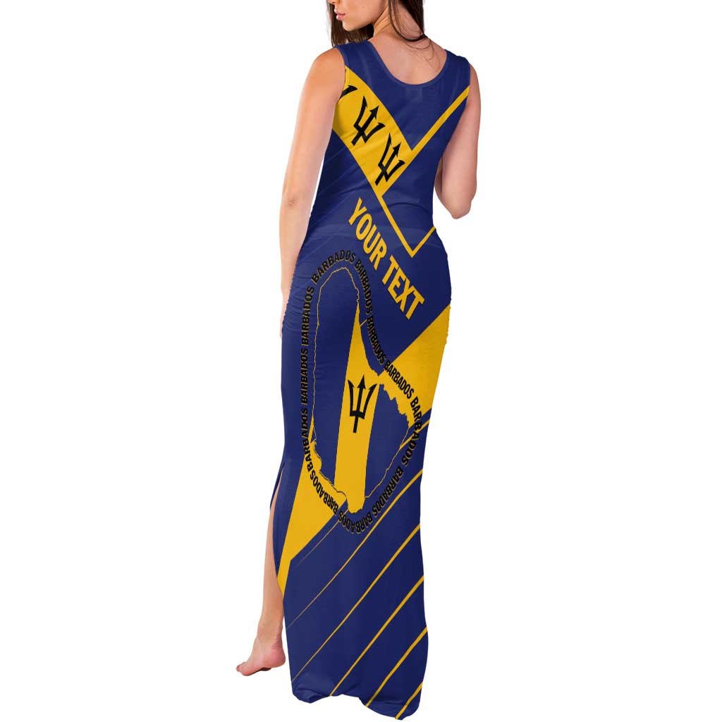 Personalized Barbados Tank Maxi Dress Pride and Industry - Wonder Print Shop