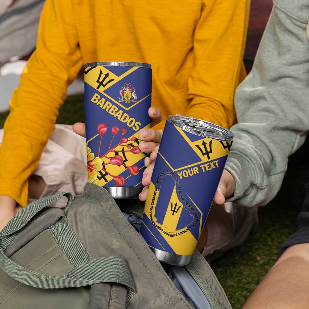 Personalized Barbados Tumbler Cup Pride and Industry - Wonder Print Shop