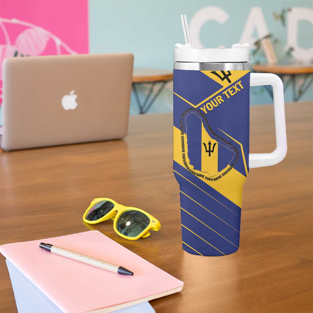 Personalized Barbados Tumbler With Handle Pride and Industry - Wonder Print Shop