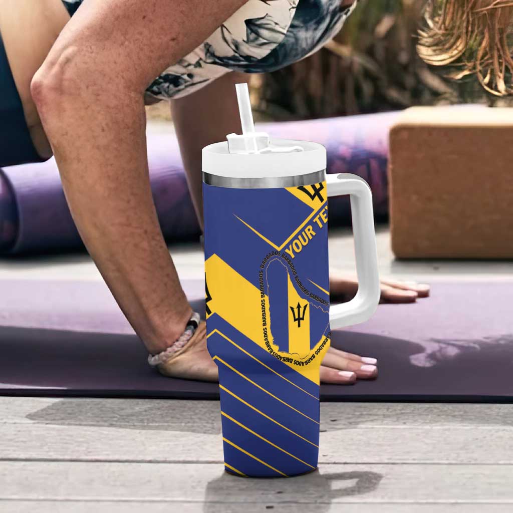Personalized Barbados Tumbler With Handle Pride and Industry - Wonder Print Shop