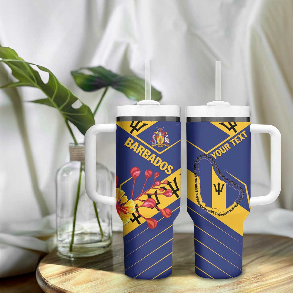 Personalized Barbados Tumbler With Handle Pride and Industry - Wonder Print Shop