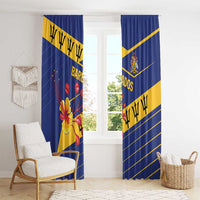 Barbados Window Curtain Pride and Industry - Wonder Print Shop