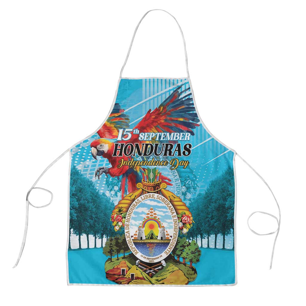 Honduras Independence Day 1821 Apron Libre Soberana e Independiente - Wonder Print Shop