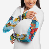 Honduras Independence Day 1821 Arm Sleeves Libre Soberana e Independiente - Wonder Print Shop