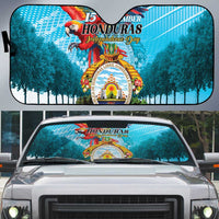 Honduras Independence Day 1821 Auto Sun Shade Libre Soberana e Independiente - Wonder Print Shop