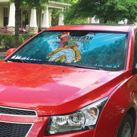 Honduras Independence Day 1821 Auto Sun Shade Libre Soberana e Independiente - Wonder Print Shop