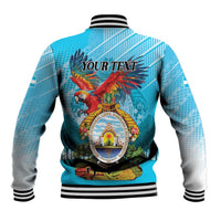 Personalized Honduras Independence Day 1821 Baseball Jacket Libre Soberana e Independiente - Wonder Print Shop