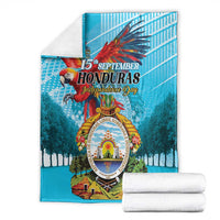 Honduras Independence Day 1821 Blanket Libre Soberana e Independiente - Wonder Print Shop