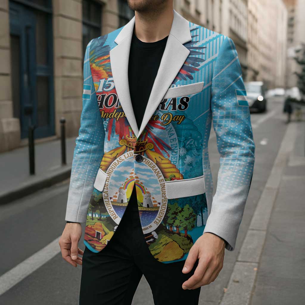 Personalized Honduras Independence Day 1821 Blazer Libre Soberana e Independiente - Wonder Print Shop