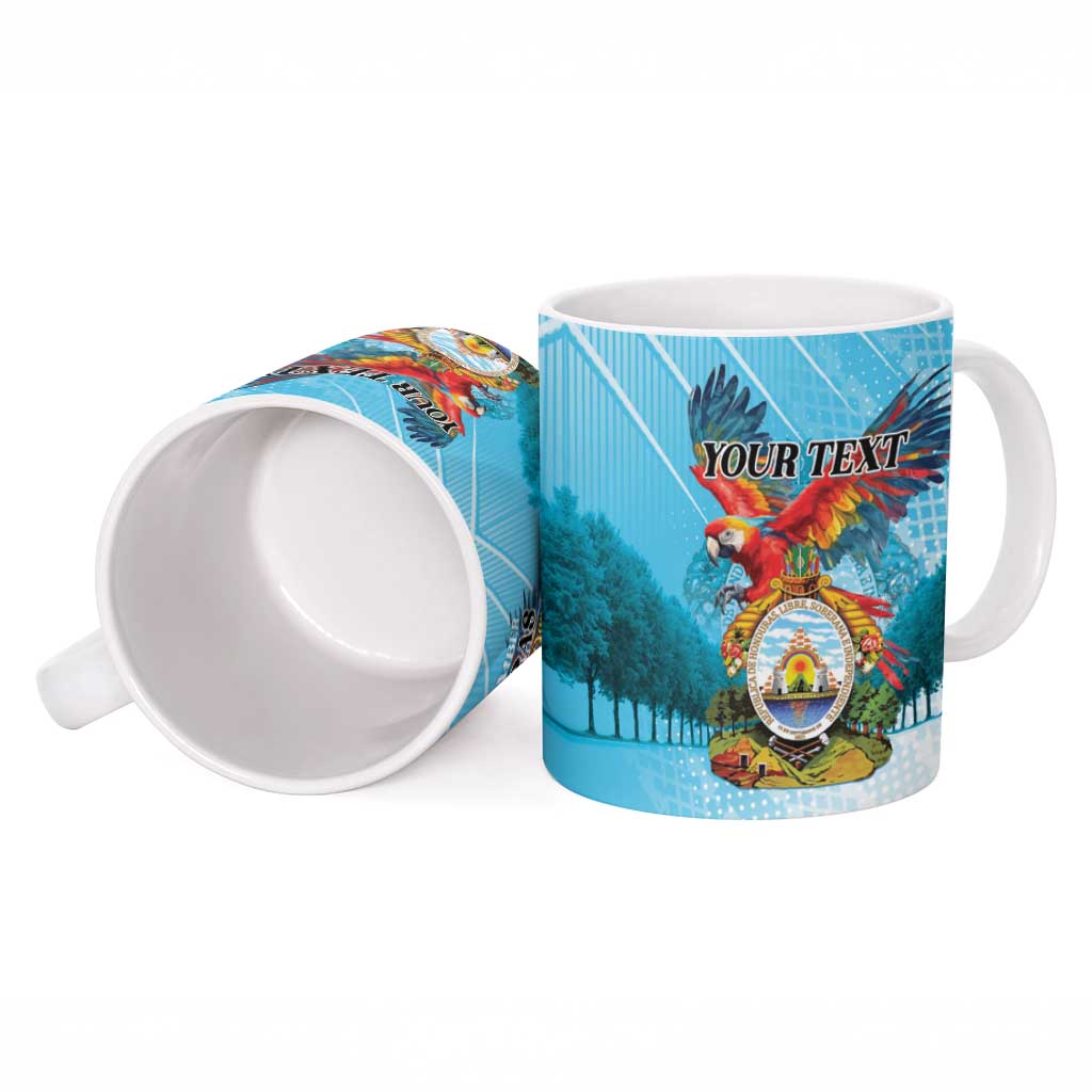 Personalized Honduras Independence Day 1821 Ceramic Mug Libre Soberana e Independiente - Wonder Print Shop