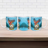 Personalized Honduras Independence Day 1821 Ceramic Mug Libre Soberana e Independiente - Wonder Print Shop