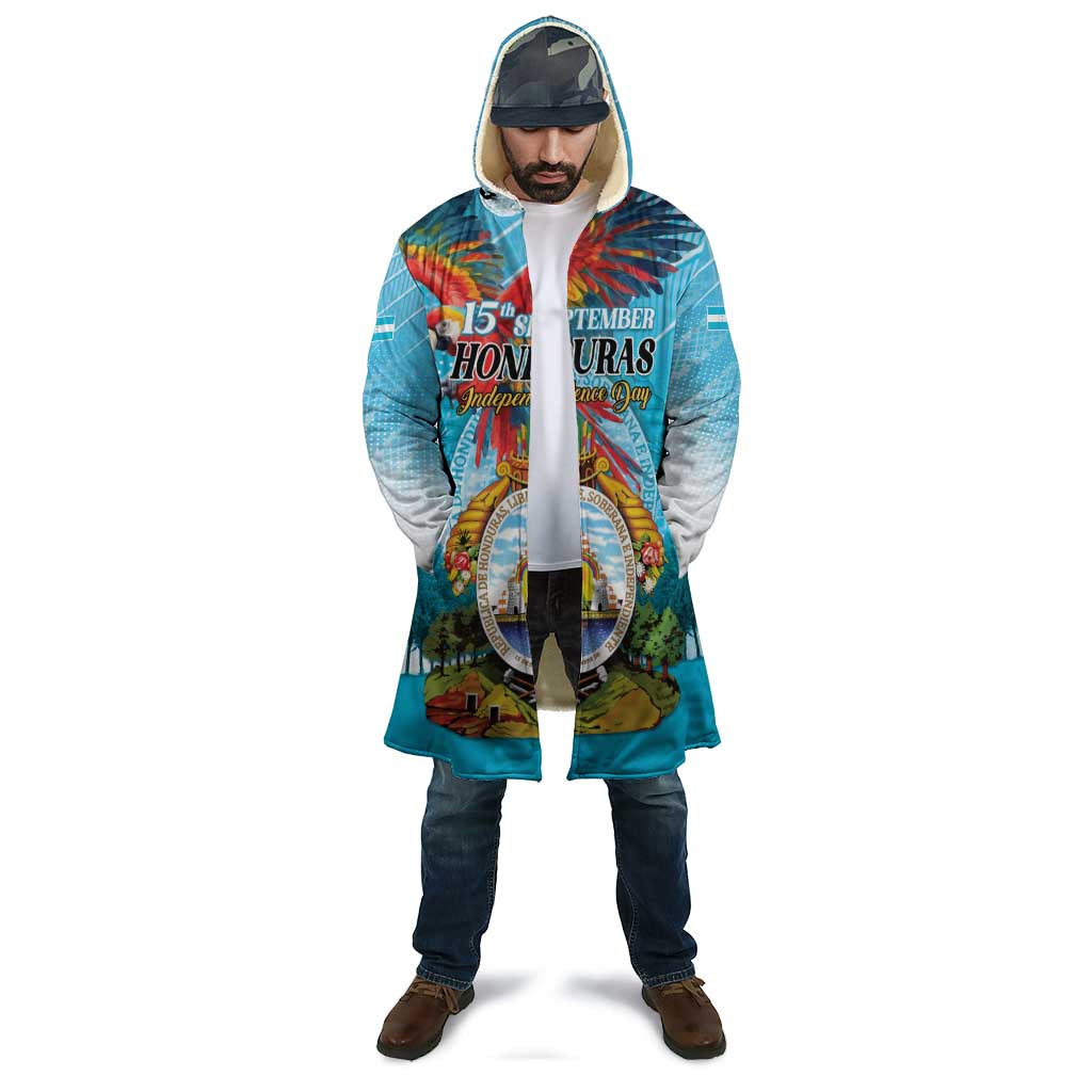 Personalized Honduras Independence Day 1821 Cloak Libre Soberana e Independiente - Wonder Print Shop