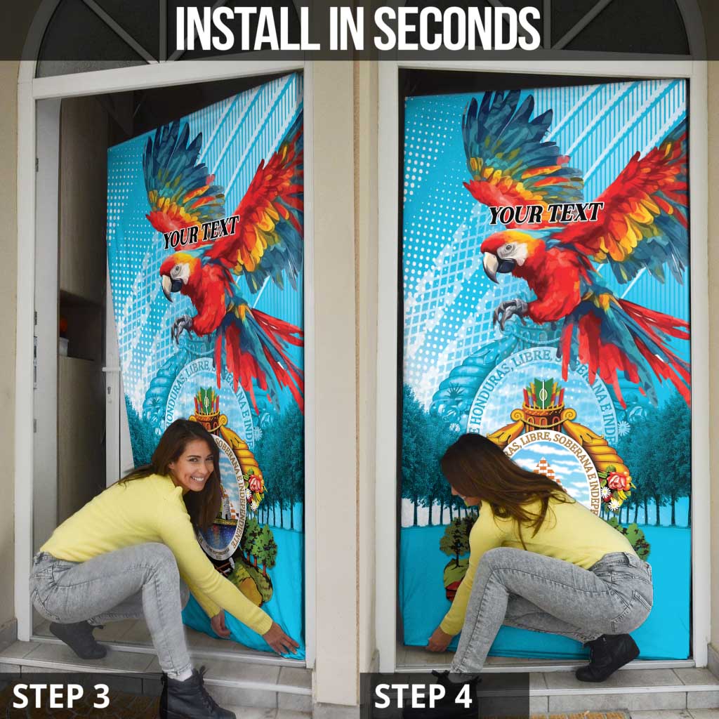 Honduras Independence Day 1821 Door Cover Libre Soberana e Independiente - Wonder Print Shop