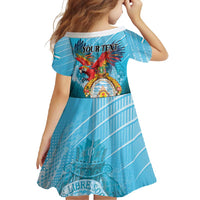 Personalized Honduras Independence Day 1821 Family Matching Summer Maxi Dress and Hawaiian Shirt Libre Soberana e Independiente - Wonder Print Shop