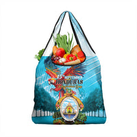 Honduras Independence Day 1821 Grocery Bag Libre Soberana e Independiente - Wonder Print Shop