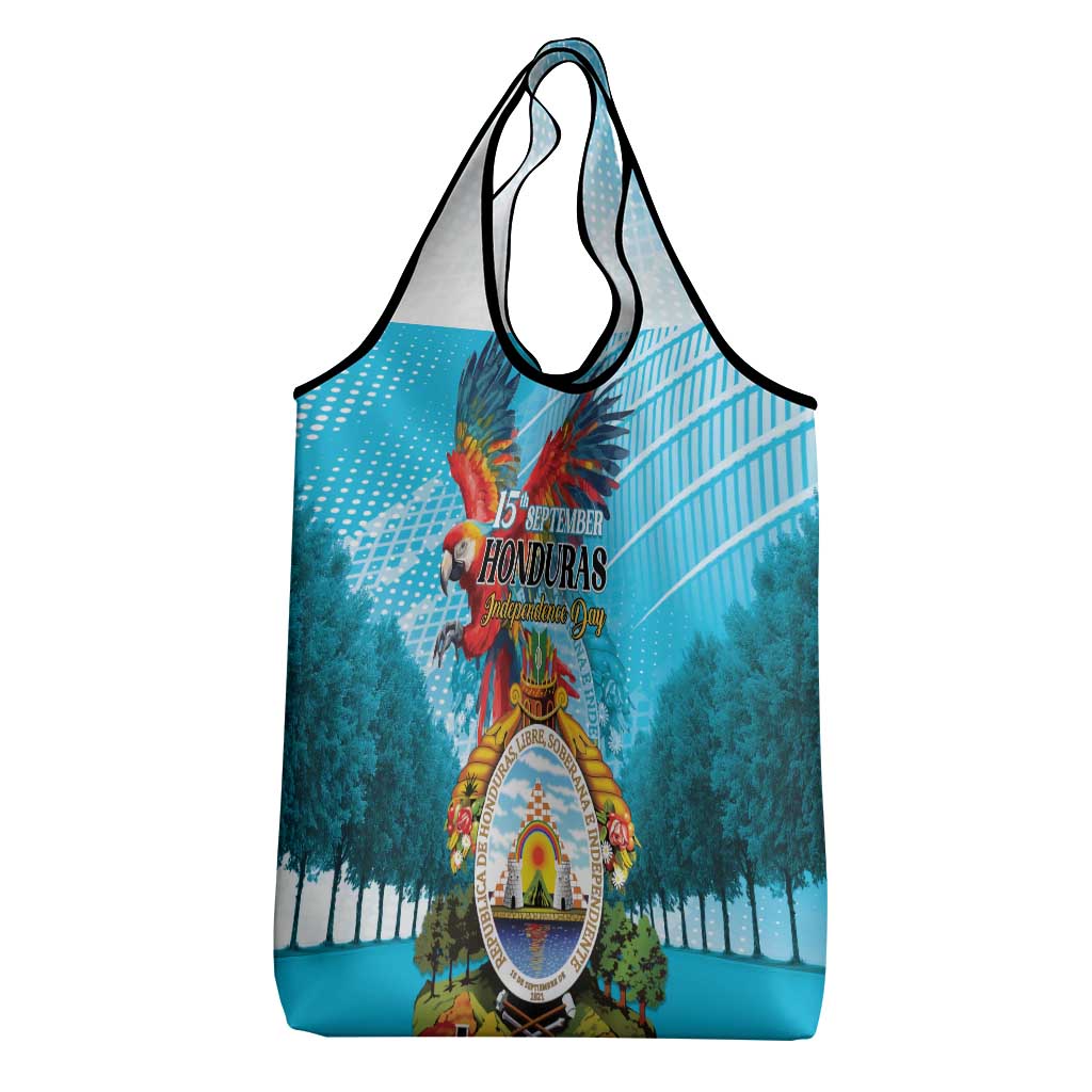 Honduras Independence Day 1821 Grocery Bag Libre Soberana e Independiente - Wonder Print Shop