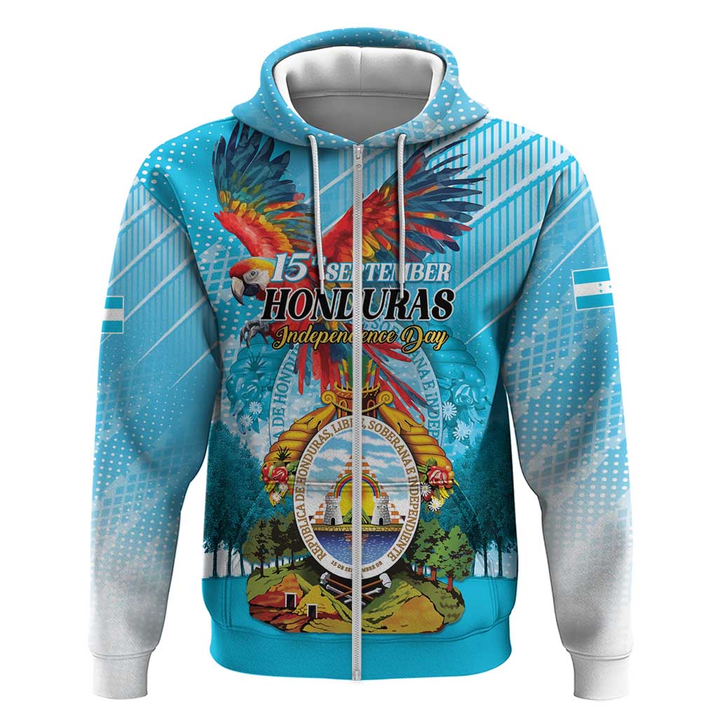Personalized Honduras Independence Day 1821 Hoodie Libre Soberana e Independiente - Wonder Print Shop