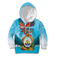 Personalized Honduras Independence Day 1821 Kid Hoodie Libre Soberana e Independiente - Wonder Print Shop