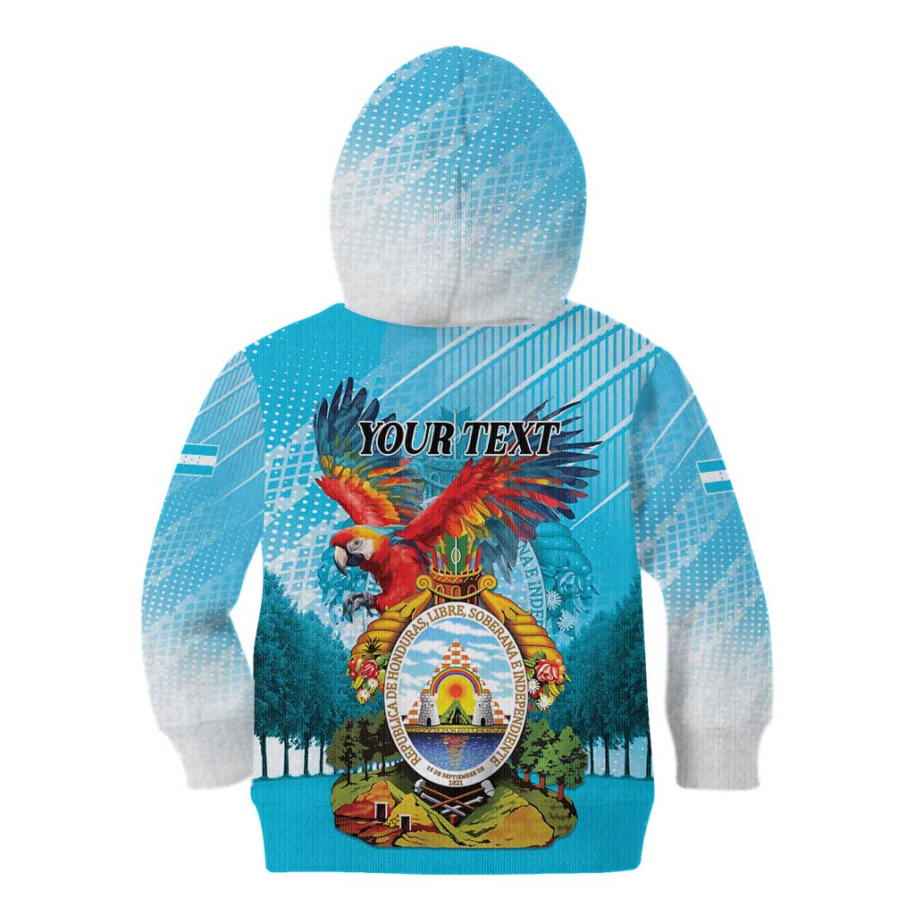 Personalized Honduras Independence Day 1821 Kid Hoodie Libre Soberana e Independiente - Wonder Print Shop