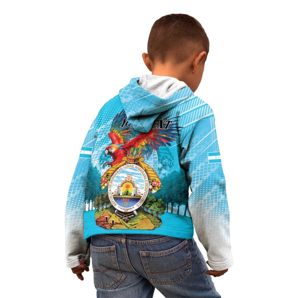 Personalized Honduras Independence Day 1821 Kid Hoodie Libre Soberana e Independiente - Wonder Print Shop
