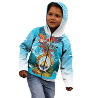 Personalized Honduras Independence Day 1821 Kid Hoodie Libre Soberana e Independiente - Wonder Print Shop