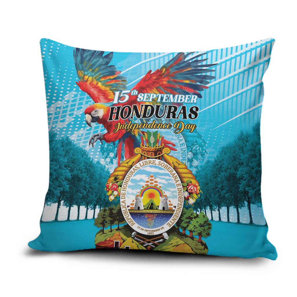 Honduras Independence Day 1821 Pillow Cover Libre Soberana e Independiente - Wonder Print Shop