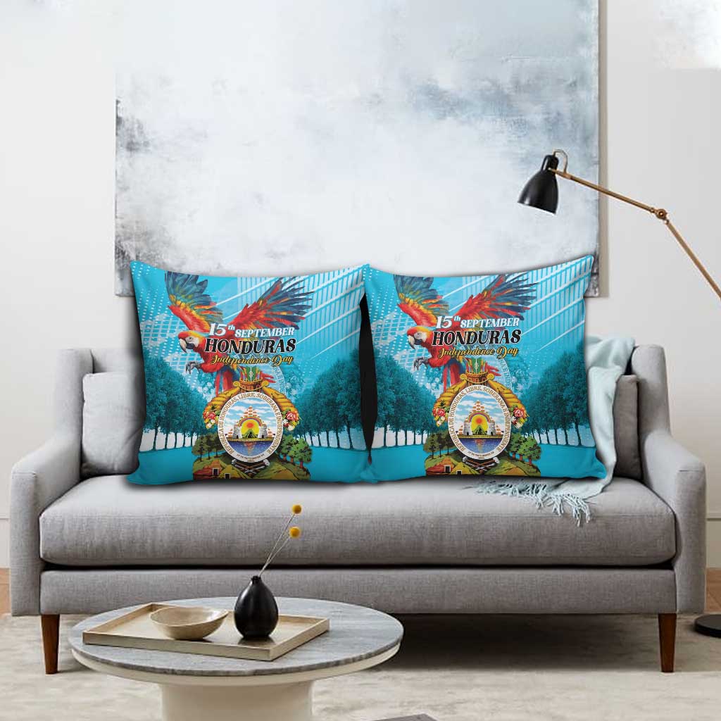 Honduras Independence Day 1821 Pillow Cover Libre Soberana e Independiente - Wonder Print Shop
