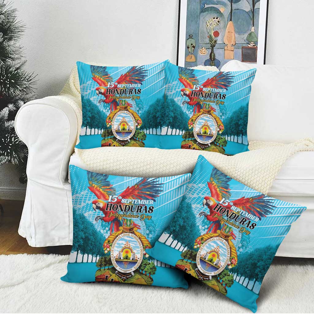 Honduras Independence Day 1821 Pillow Cover Libre Soberana e Independiente - Wonder Print Shop