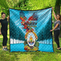 Honduras Independence Day 1821 Quilt Libre Soberana e Independiente - Wonder Print Shop