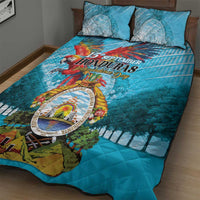 Honduras Independence Day 1821 Quilt Bed Set Libre Soberana e Independiente - Wonder Print Shop